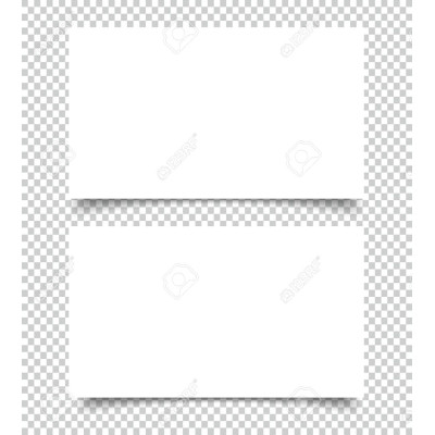 Carte de visite vernie